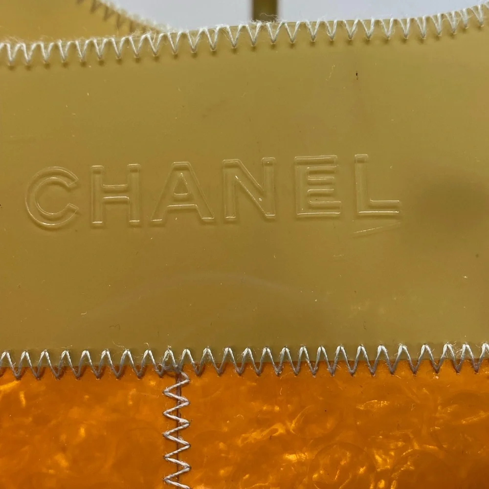CHANEL patent leather